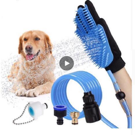 Handheld Pet Bathing Shower Glove