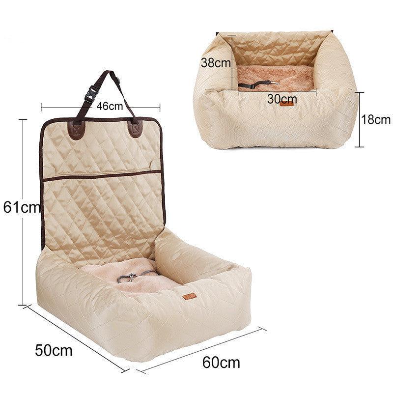 Waterproof Dog Car Bed – Durable & Comfortable