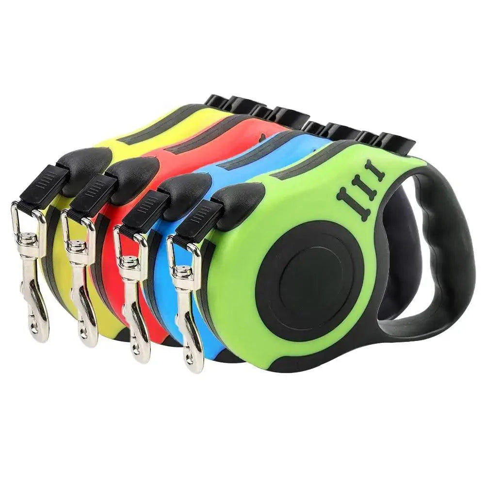 Durable Automatic Retractable No-Tangle Dog Leash